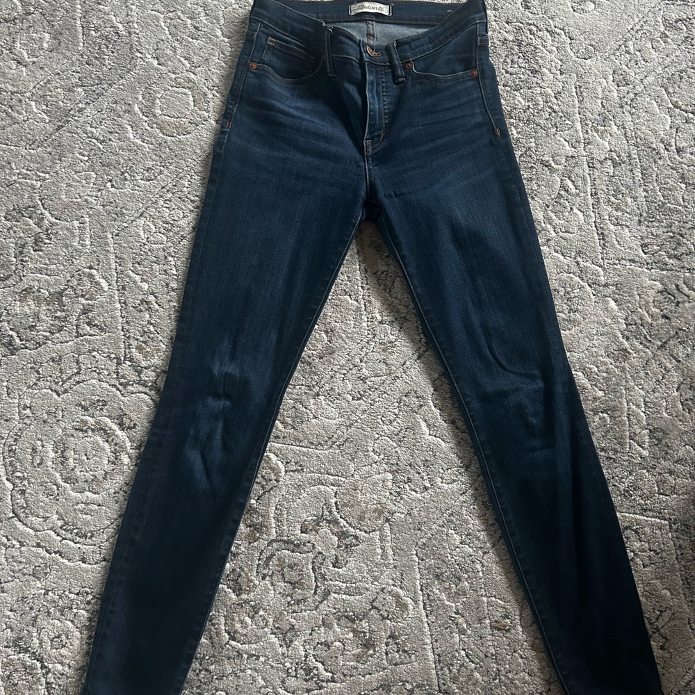 Madewell Blue Skinny Jeans Classic Fit